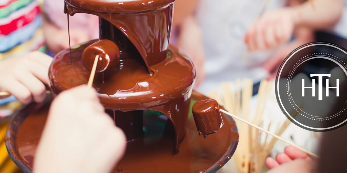 What kind of fruit do you use for a chocolate fountain? |