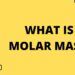 what is the molar mass of fluorine, f2? 9.00 g/mol 18.00 g/mol 19.00 g/mol 38.00 g/mol