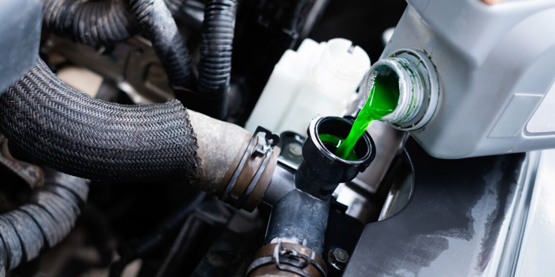 how long should i wait to put coolant in my car