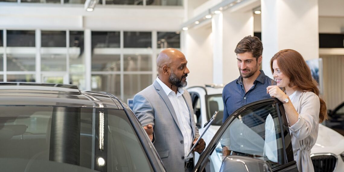a car dealer who does not have enough customers for a supply of new cars faces
