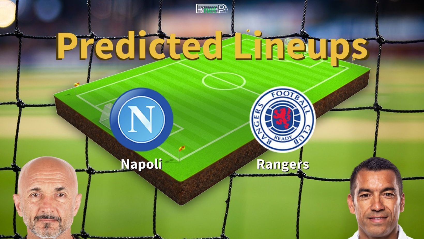 Rangers F.C. vs S.S.C. Napoli Lineups